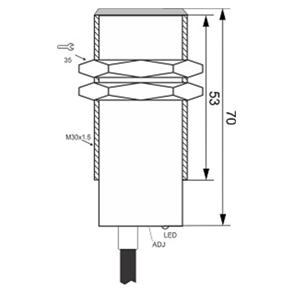 سنسور کد OPS-450-P-30-DF سنسور کد OPS-450-P-30-DF